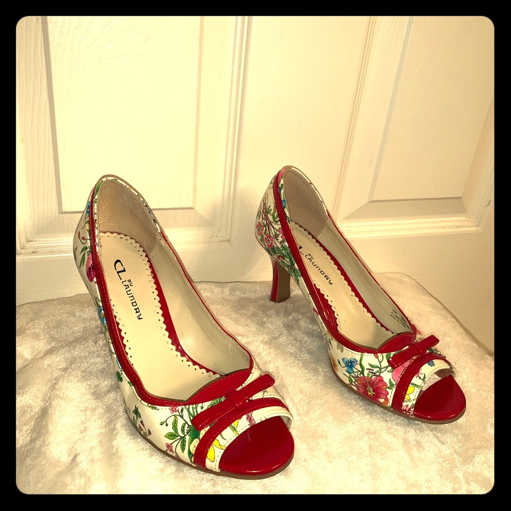 CL Laundry brand, with a Spring print.